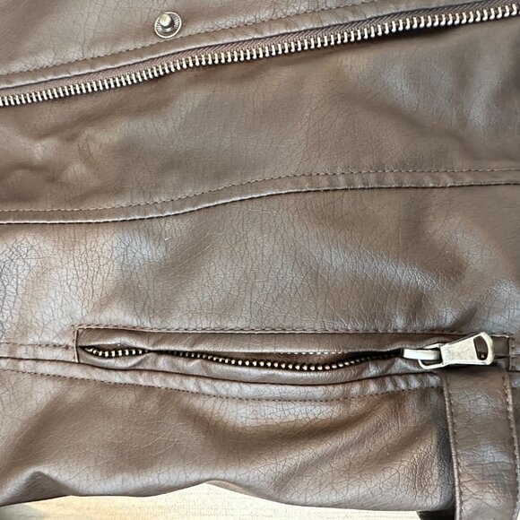 Celebrity Pink Leather Jacket - Picture 3 of 3